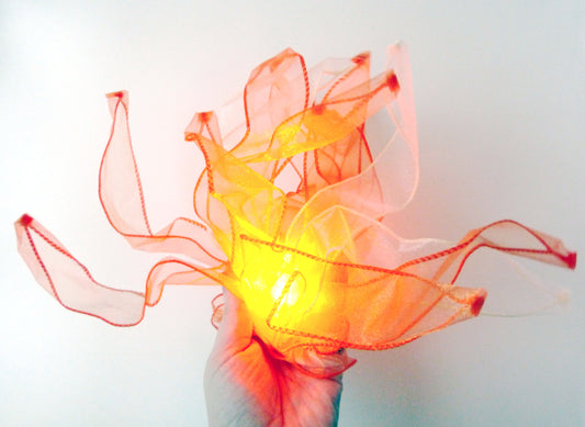 Orange Fire cosplay prop