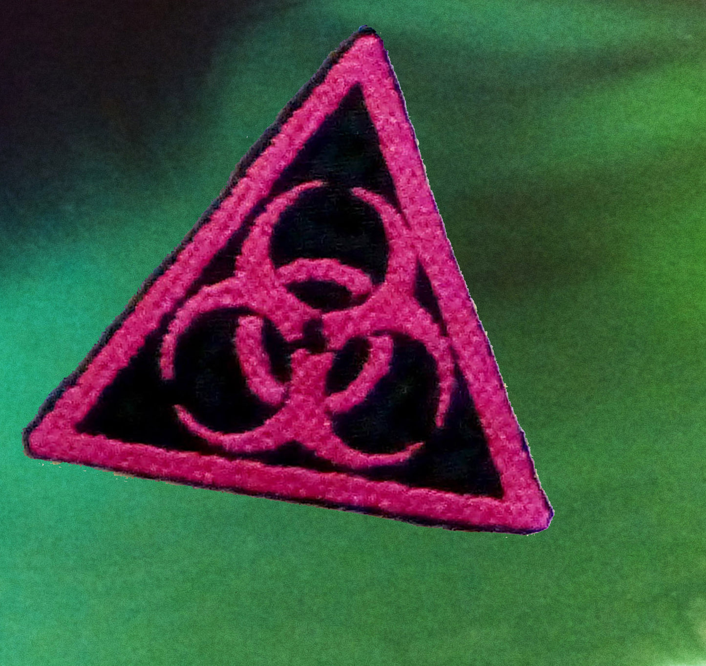 Pink Biohazard Patch