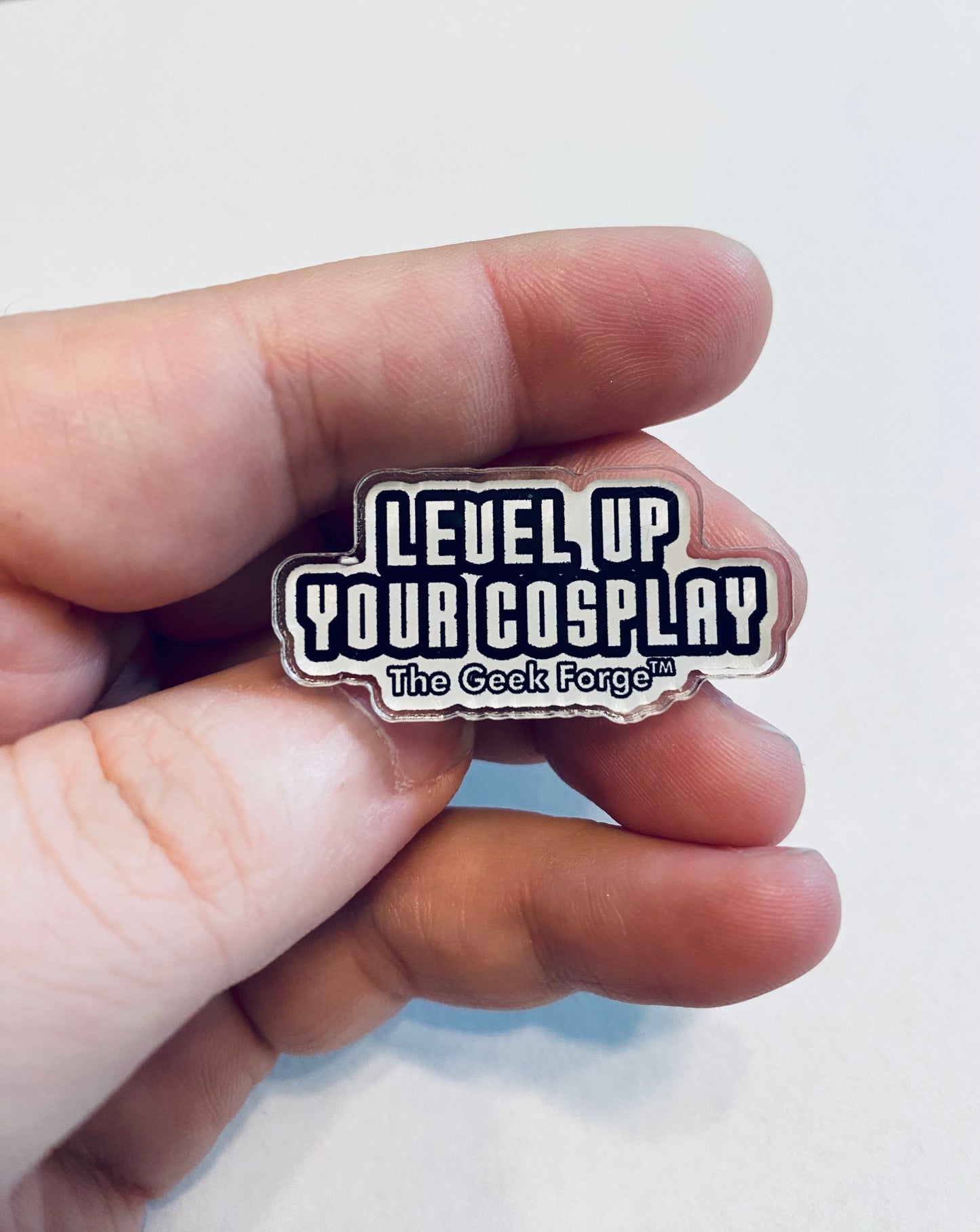 Level Up Your Cosplay Acrylic Pin